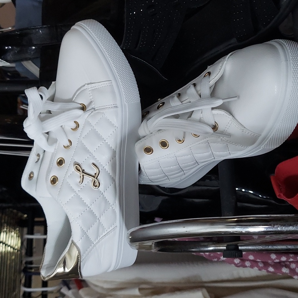 Sassiez Choice quilted sneaker